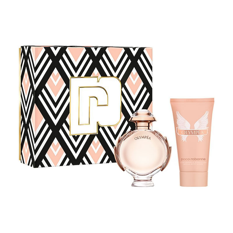 Парфумований набір Rabanne Olympea Giftset жіночий (парфумована вода, 50 мл + лосьйон для тіла, 75 мл)